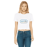 Jaf Sale Classic Women's Cropped Raw Edge T-Shirt