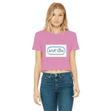 Jaf Sale Classic Women's Cropped Raw Edge T-Shirt