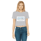 Jaf Sale Classic Women's Cropped Raw Edge T-Shirt