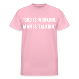 God is talking - light pink