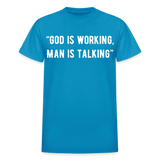 God is talking - turquoise