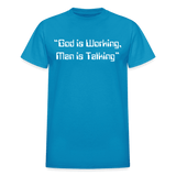 Man is Talking - turquoise