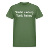 Man is Talking - military green