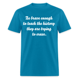 Knowledge is power - turquoise