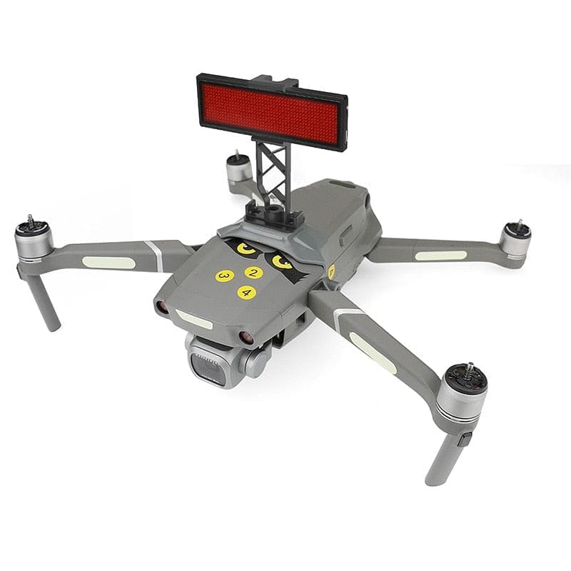 LED display screen mount Drone extend Party Flight can edit multiple languages pattern screen for dji mavic 2 pro& zoom drone