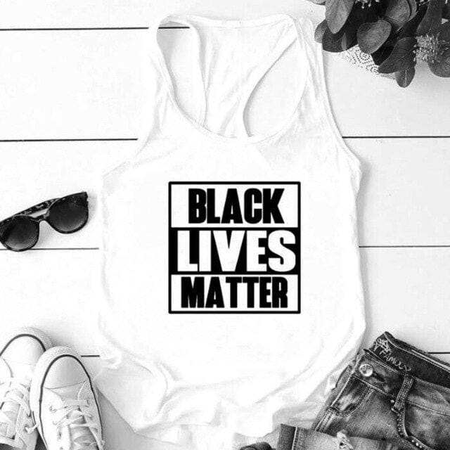 2020 BLACK LIVES MATTER Tee Clothes T Shirts Tops Ladies Cotton Short Sleeve Workout Gym Loose Running Sport T-Shirts Activewear