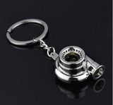 1pc Black RIM wheel keychain Car wheel Nos Turbo keychain key ring metal with Brake discs Wheel Hub Keyring Auto Accessories