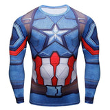 Mens T Shirt Printed MMA Rashguards BJJ Jersey Boxing Compression Tops Trainning Shirts Gym Weight Lifting Running Man T Shirts