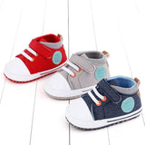 babyshoes canvas baby shoes casual baby shoes Velcro soft bottom toddler shoes 2493