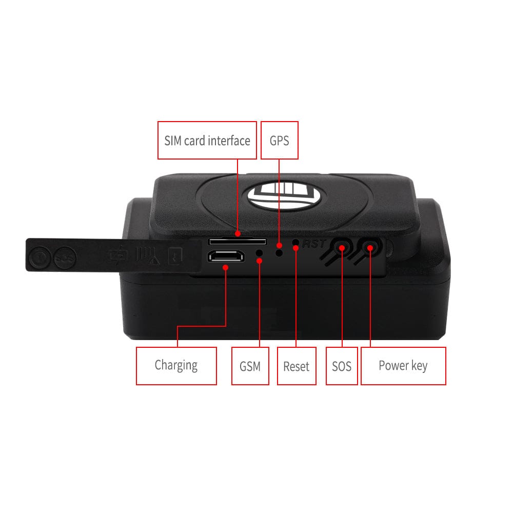 GPS Locator Tracker Mini Location Tracker Long Toleracted Container GPS Car Positioning Free Platform