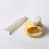 Baking Utensils Large With Dip Tongs Doughnut Mold Press Cookie Mold Plastic Hollow Bread Mold