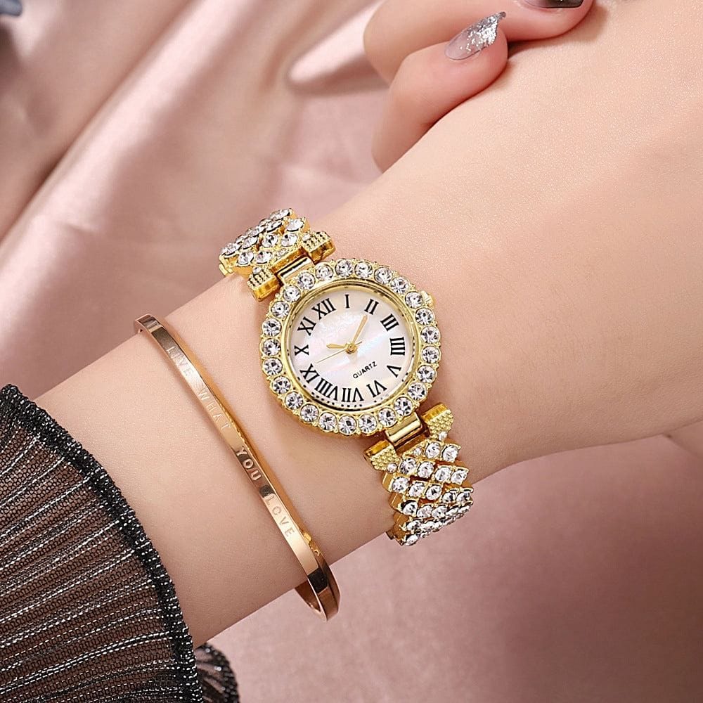 Fashion full diamond scale watch  NHSS373459