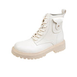 Korean breathable single boots British thick heel Martin boots short boots