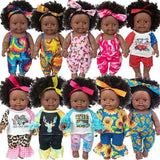12 inch African black baby simulation American girl doll toy NHDBX536196