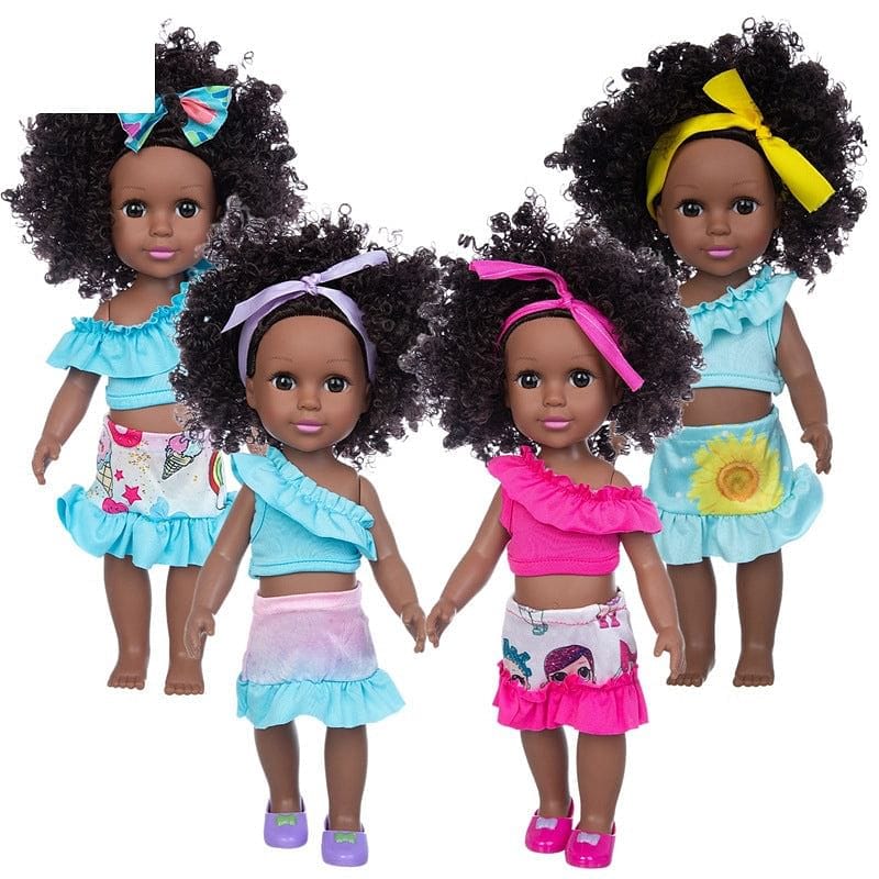 14 inch American girl doll 35CM vinyl doll rebirth doll children's toy doll doll wholesale NHDBX536294