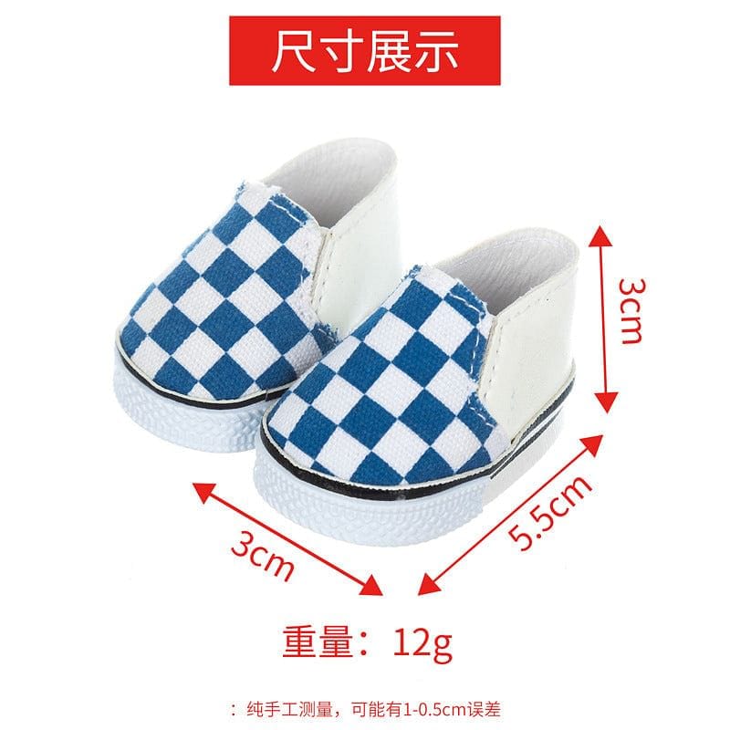 2021 New Canvas Baby Shoes Doll Shoes 14 Inch American Girl Doll Accessories NHDBX536323