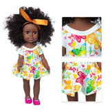 Simulation baby doll 14 inch black baby toy African black skin vinyl doll toy doll NHDBX536337