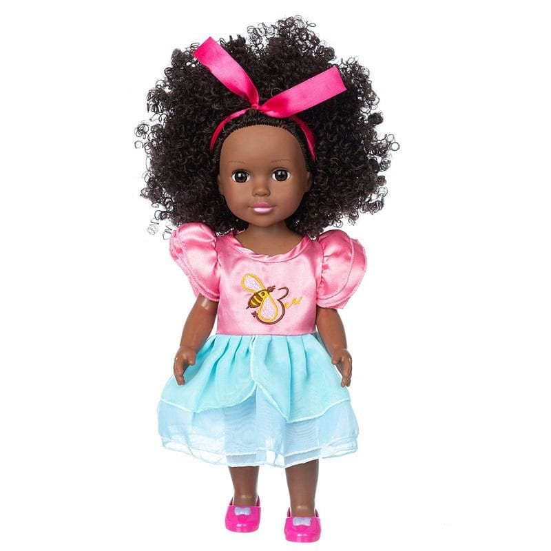 African black baby wholesale 35cm explosive head dressing toy vinyl doll NHDBX536263