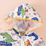 boy kid  jacket spring and autumn boys dinosaur zipper windbreaker NHAIM545897