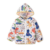 boy kid  jacket spring and autumn boys dinosaur zipper windbreaker NHAIM545897
