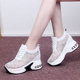 Sports Style Casual Single Shoes Women's Hollow Breathable System