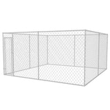 Outdoor Dog Kennel Puppy Enclosure Playpen House Fence Cage 157.5