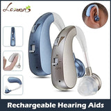 Rechargeable Mini Digital Hearing Aid Sound Amplifiers Wireless Ear Aids