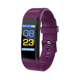 115 Plus Bluetooth Smart Watch Heart Rate Monitor Smart Watch Fitness Tracker Bracelet Waterproof Smart Wristband