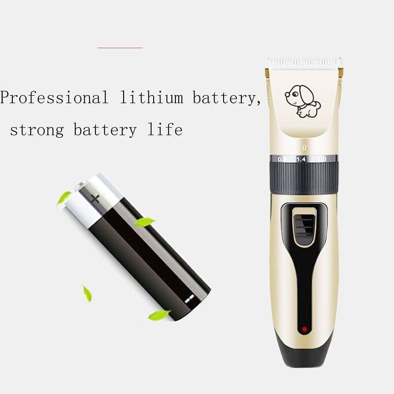 Dropshipping Rechargeable Pet Dog Hair Trimmer Grooming Clippers Low-Noise Cat Cutter Machine Shaver Electric Scissor Clipper