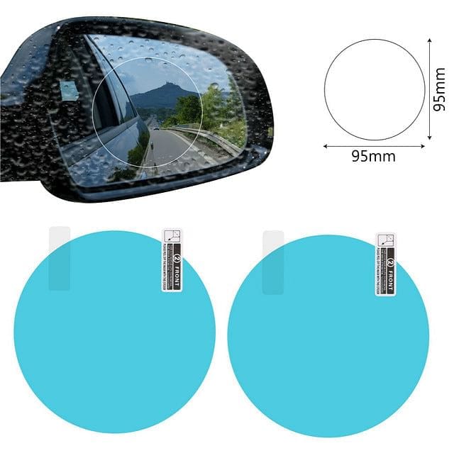 2PCS Car Mirror Window Clear Film Anti Dazzle Car Rearview Mirror Prot –  Jaf Sale