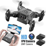 【🌟 5-Star Reviews】Mini 3 Drone 4K WiFi With HD Camera High Hold Mode Foldable RC Quadcopter RTF FPV