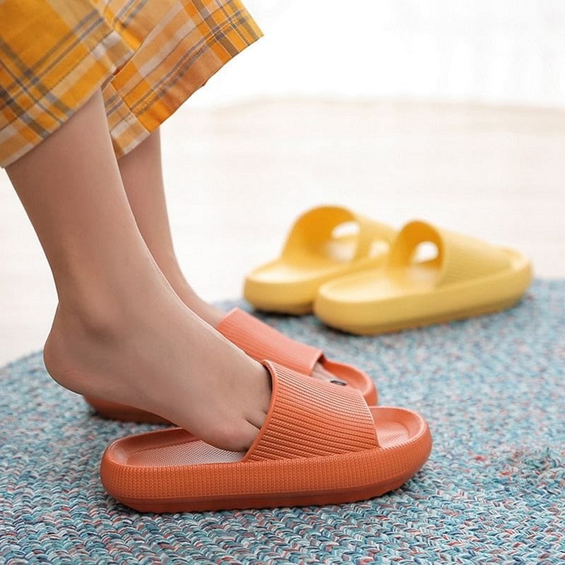 Thick Platform Slippers Women Indoor Bathroom Slipper Soft EVA Anti-slip Lovers Home Floor Slides Ladies Summer Shoes