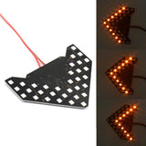 Amber 33-SMD Sequential LED Arrows For Car Side Mirror Turn Signal Lights