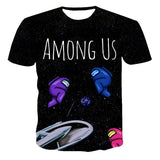Amongus T-Shirt 2021 Summer New Top Digital