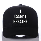 I can't Breathe Summer Hat Adjustable Sports Hats Baseball Caps