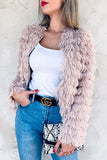 Amoli Faux Fur Fringe Jacket