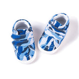 Double Strap Baby Shoes Camouflage Canvas