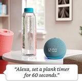 All-new Echo Dot (4th Gen) | Smart speaker with clock and Alexa | Glacier White