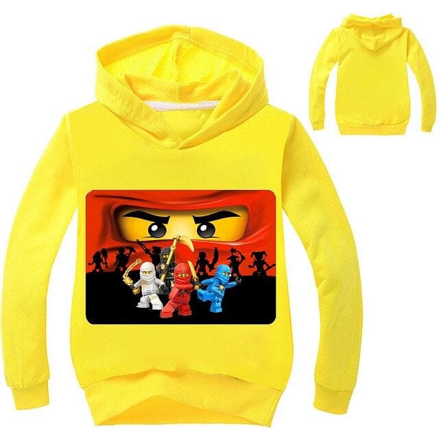 Boys Outwear Ninja Ninjago Hoodies Cartoon Ninjago Costumes Clothes T shirts Children's Sweatshirts For Boys Kids Tops