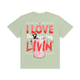 Love Unisex Classic Crew Neck Cotton T-Shirt
