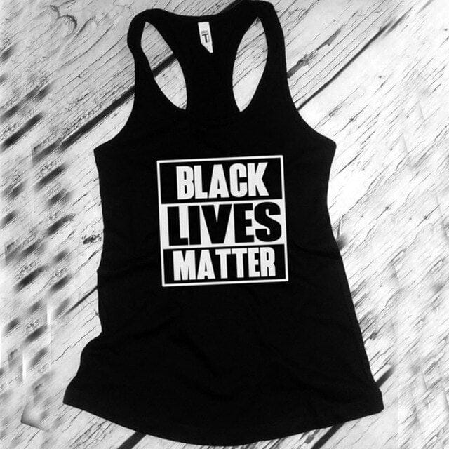 2020 BLACK LIVES MATTER Tee Clothes T Shirts Tops Ladies Cotton Short Sleeve Workout Gym Loose Running Sport T-Shirts Activewear