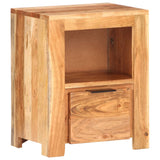 Bedside Cabinet 15.7"x11.8"x19.7" Wood