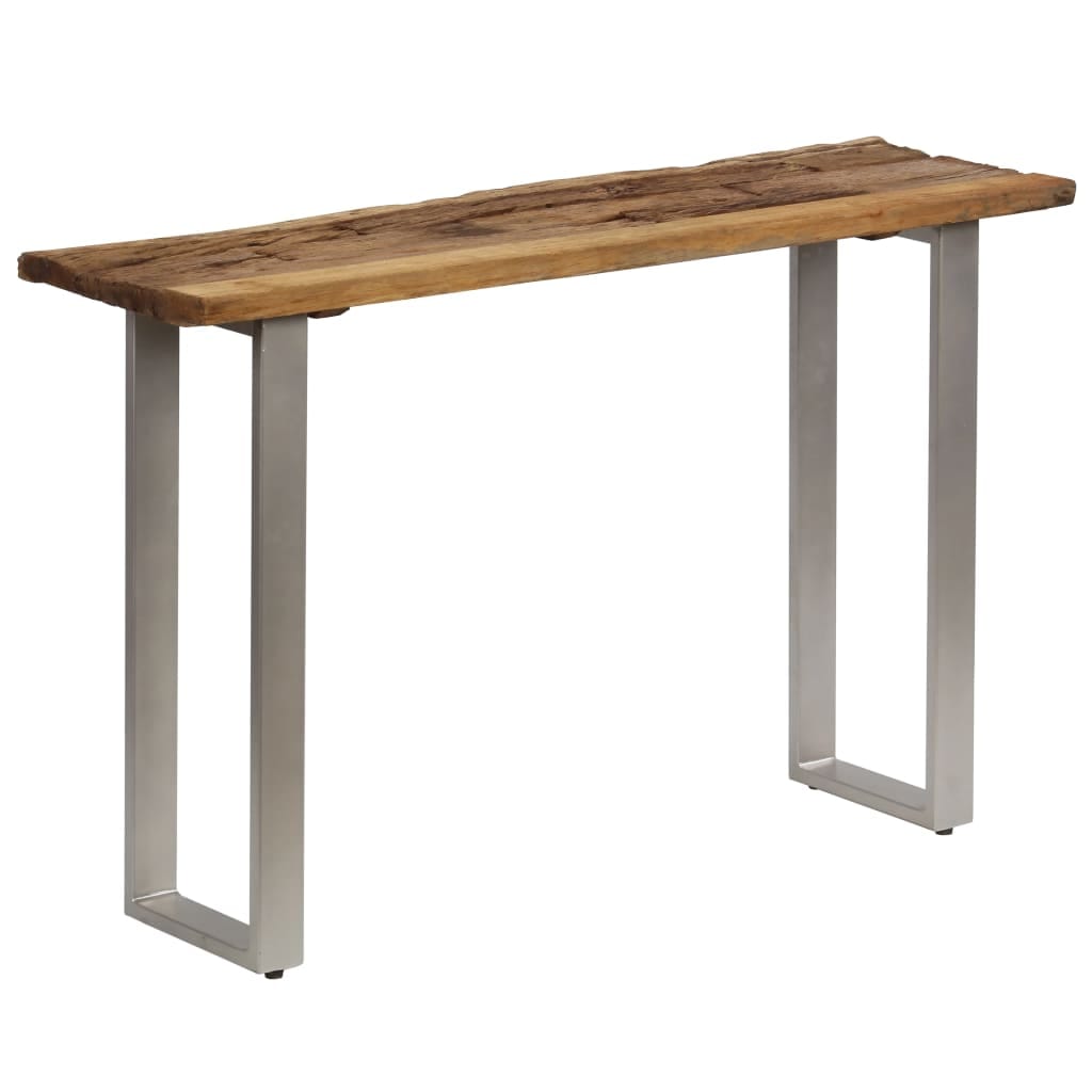 Console Table Reclaimed Wood and Steel 47.2"x13.8"x29.9"