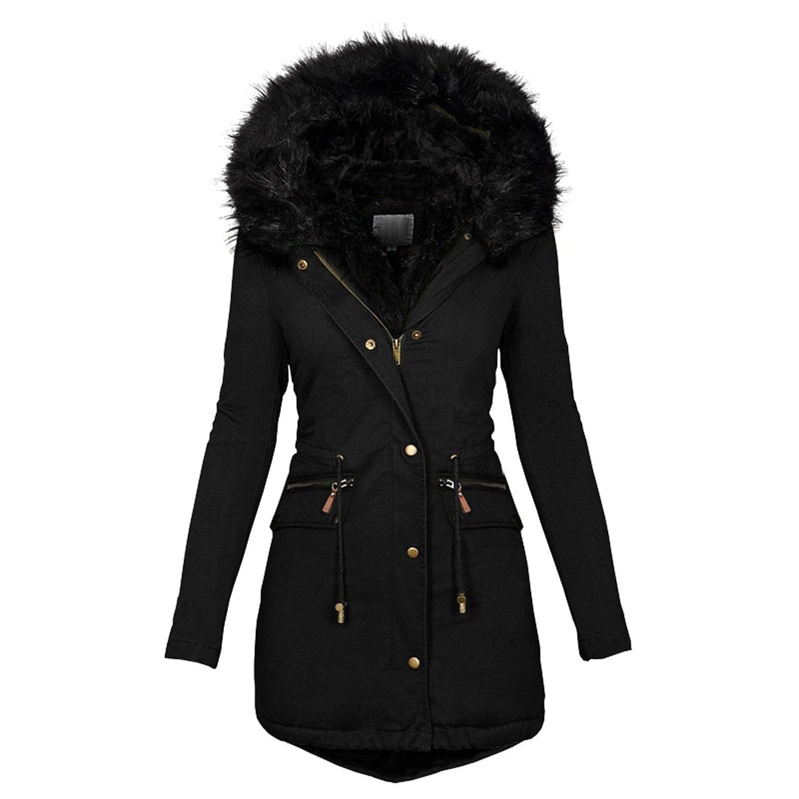 Fashion Solid Women Casual Thicker Winter Slim Coat Overcoat Abrigos mujer invierno 2021