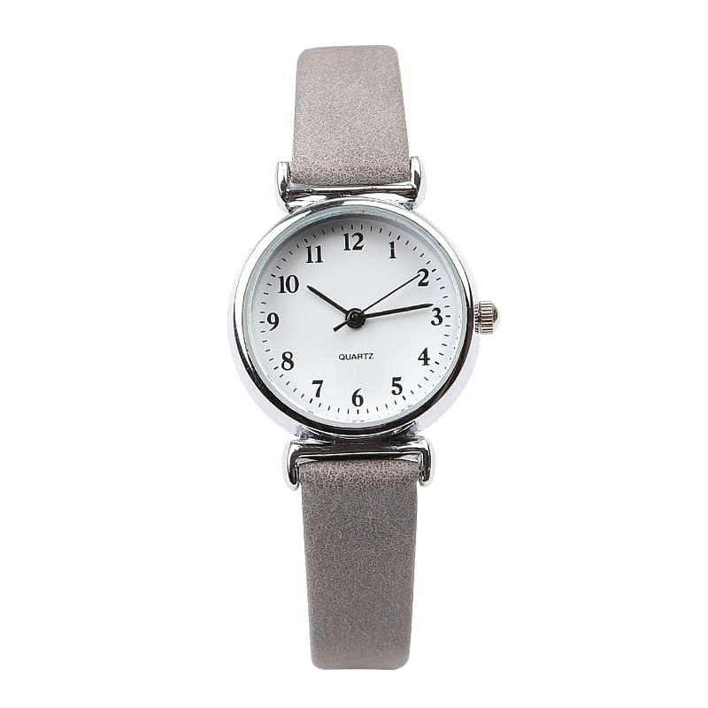 Exquisite small simple women dress watches retro leather female clock Top  brand women's fashion mini design wristwatches clock