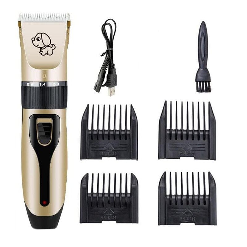 Dropshipping Rechargeable Pet Dog Hair Trimmer Grooming Clippers Low-Noise Cat Cutter Machine Shaver Electric Scissor Clipper