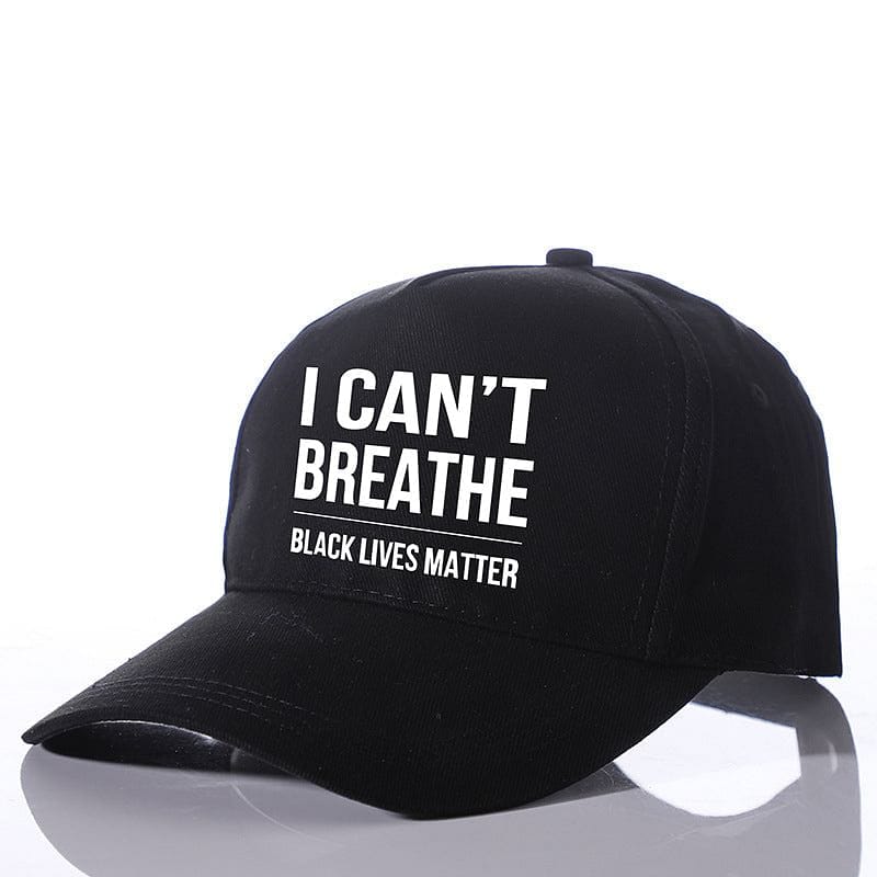 I can't Breathe Summer Hat Adjustable Sports Hats Baseball Caps