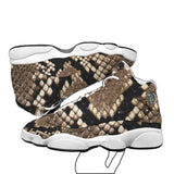 Men's Curved Basketball Shoes With Thick Soles