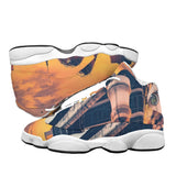 Women's Curved Basketball Shoes With Thick Soles