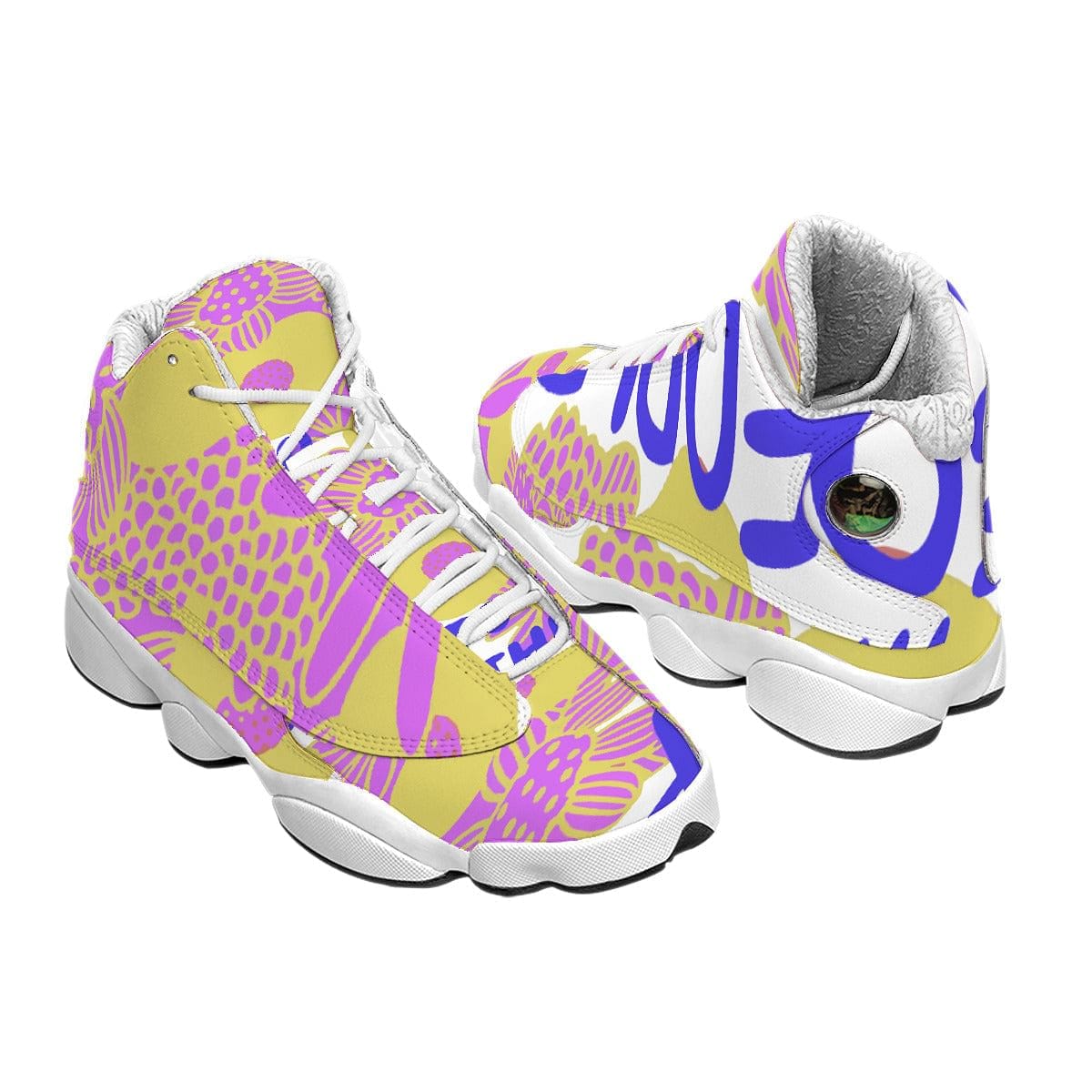 Women's Curved Basketball Shoes With Thick Soles